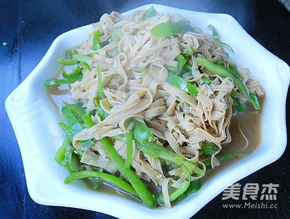 Spicy Stir-fried Tofu Shreds recipe