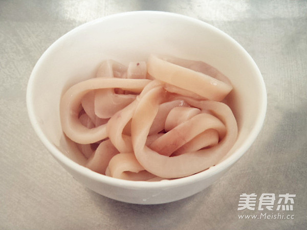 Sauce Fried Squid recipe