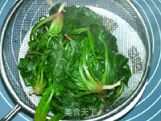 Spinach and Pork Liver Soup recipe