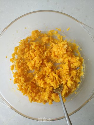 Salted Egg Yolk Pork Floss recipe