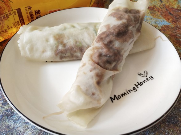 Shredded Pork Burrito with Beijing Sauce
