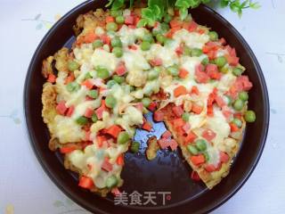 Rice Egg Crust Pizza recipe