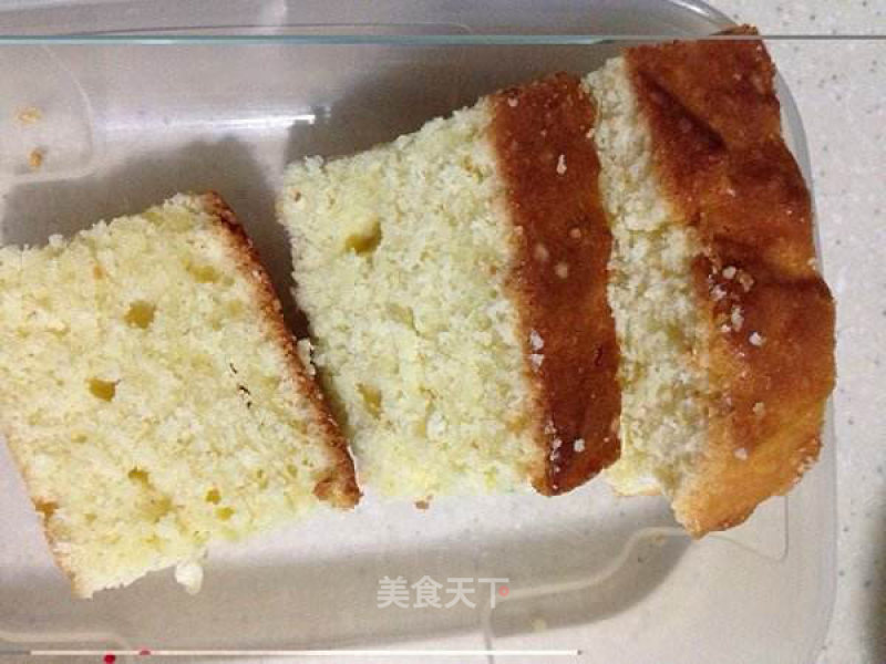 #四session Baking Contest and It's Love to Eat Festival# Light Cream Pound Cake recipe