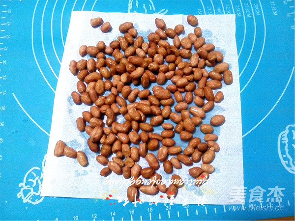 Honey Sugar Crisp Peanuts--a Crispy, Non-sweet Snack recipe