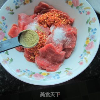 Fried Beef Slices recipe