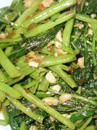 Vegetarian Stir-fried Water Spinach