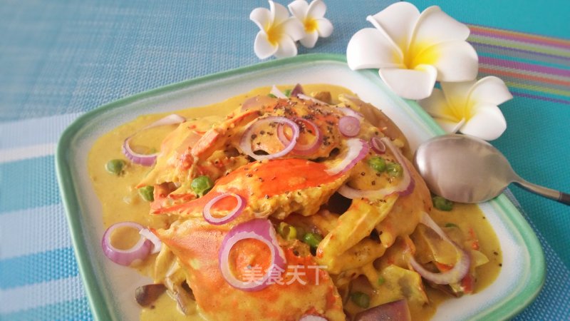 Thai Style Coconut Curry Crab recipe