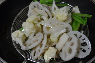 Assorted Vegetables in Fragrant Pot-self-fried Sauce is More Fragrant recipe