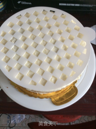 Chess Light Cream Cheese Mousse Cake recipe