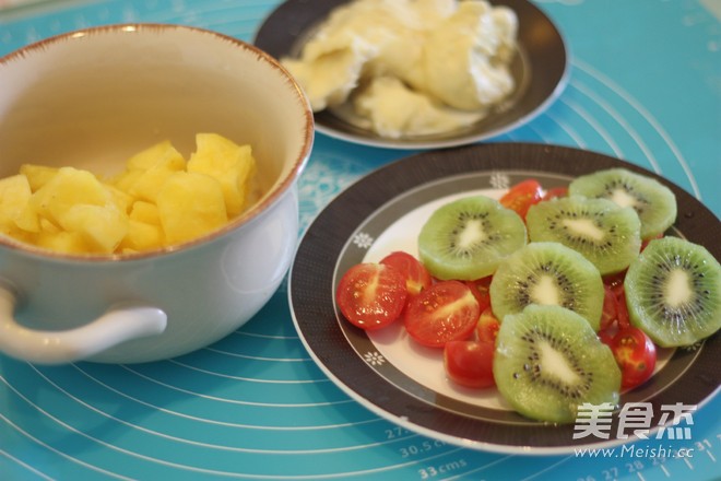 Colorful Fruit Pizza recipe