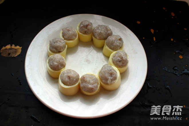 Steamed Yuzi Shrimp Balls recipe