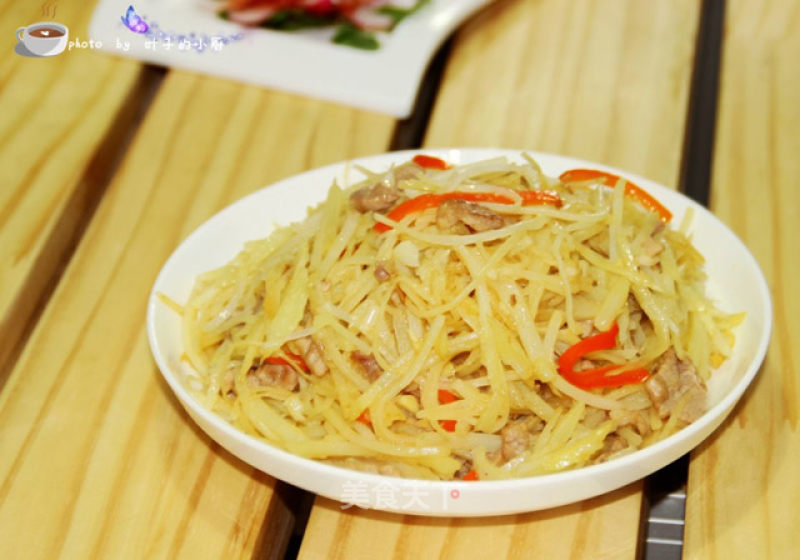 Fried Pork with Shredded Potatoes recipe