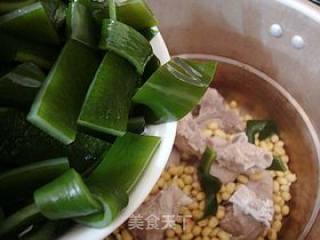 Calcium Supplement and Health Soup-------[kelp Soybean Keel Soup] recipe