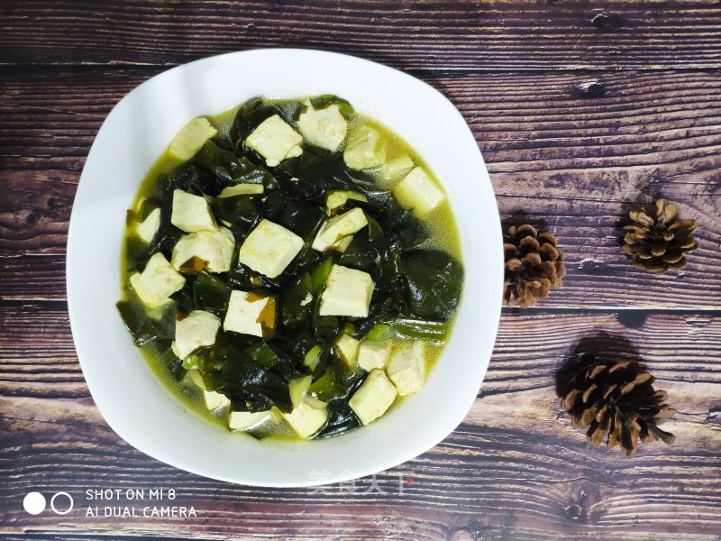 Wakame Stewed Tofu recipe