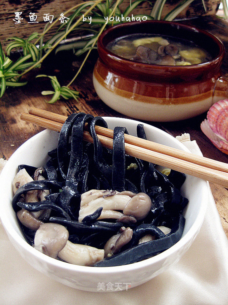 Cuttlefish Noodles recipe