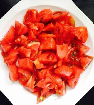 Scrambled Eggs with Tomatoes recipe