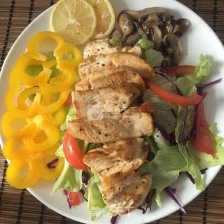 Western Salad with Chicken Breast recipe