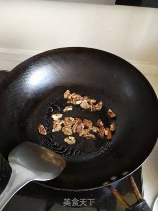 Fried Shrimp with Lettuce and Walnut recipe