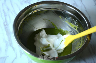 #the 4th Baking Contest and is Love to Eat Festival #spinach Chiffon recipe