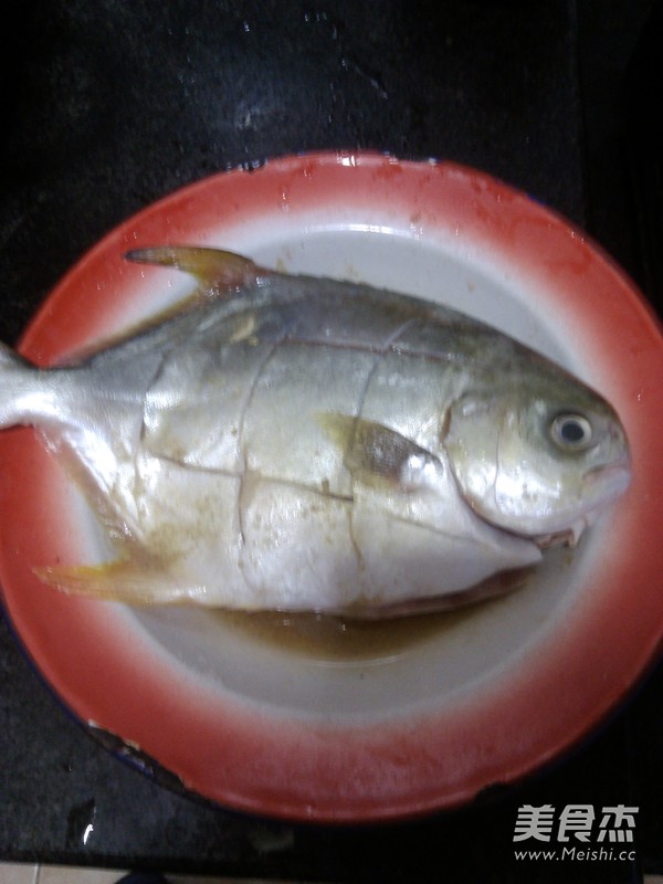 Braised Pomfret recipe