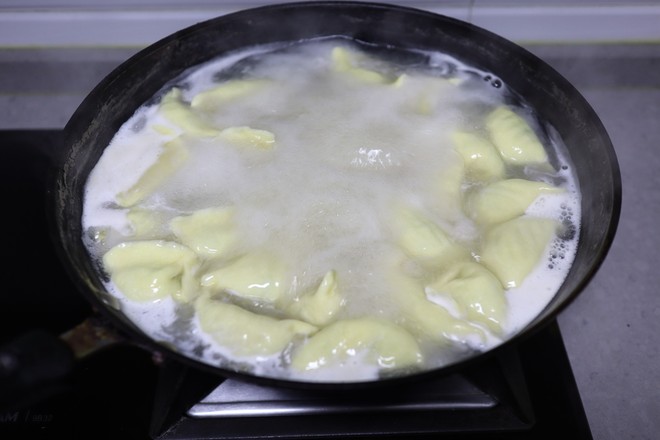 Leek, Tofu and Pork Dumplings recipe