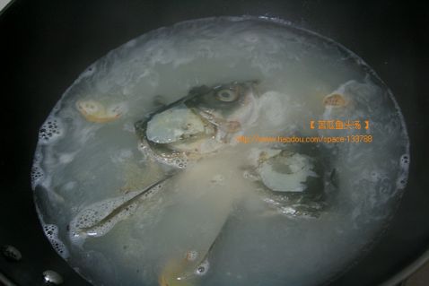 Bitter Gourd Fish Head Soup recipe