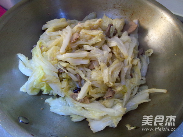 Stewed Cabbage Vermicelli recipe