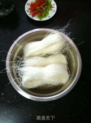 Bell Peppers Mixed with Vermicelli recipe