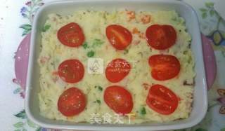 #aca Baking Star Competition #cheese and Colorful Baked Potato Mash recipe