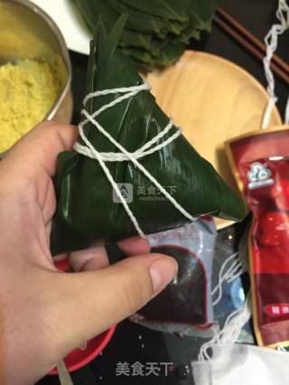 Zongzi for Dragon Boat Festival Yellow Zongzi recipe