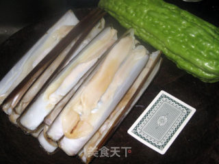 Bitter Gourd Dipping Clam King recipe