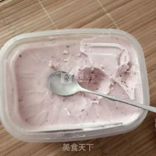 Blueberry Yogurt Ice Cream recipe