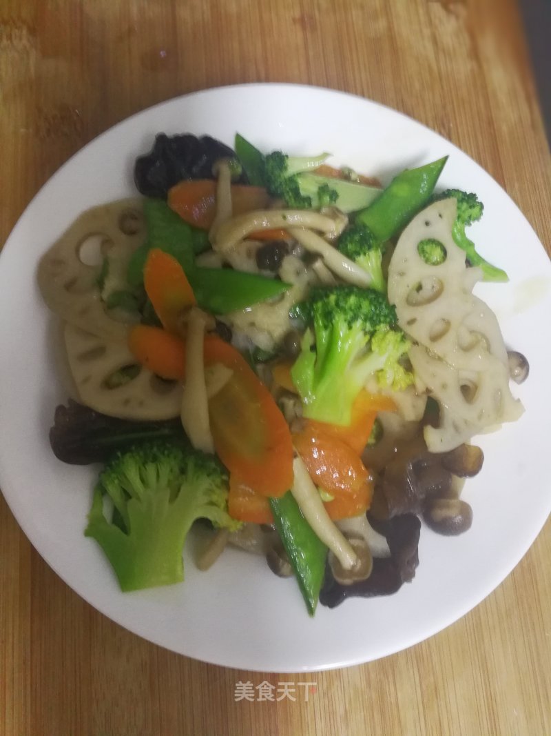 Lotus Vegetable Stir-fry recipe