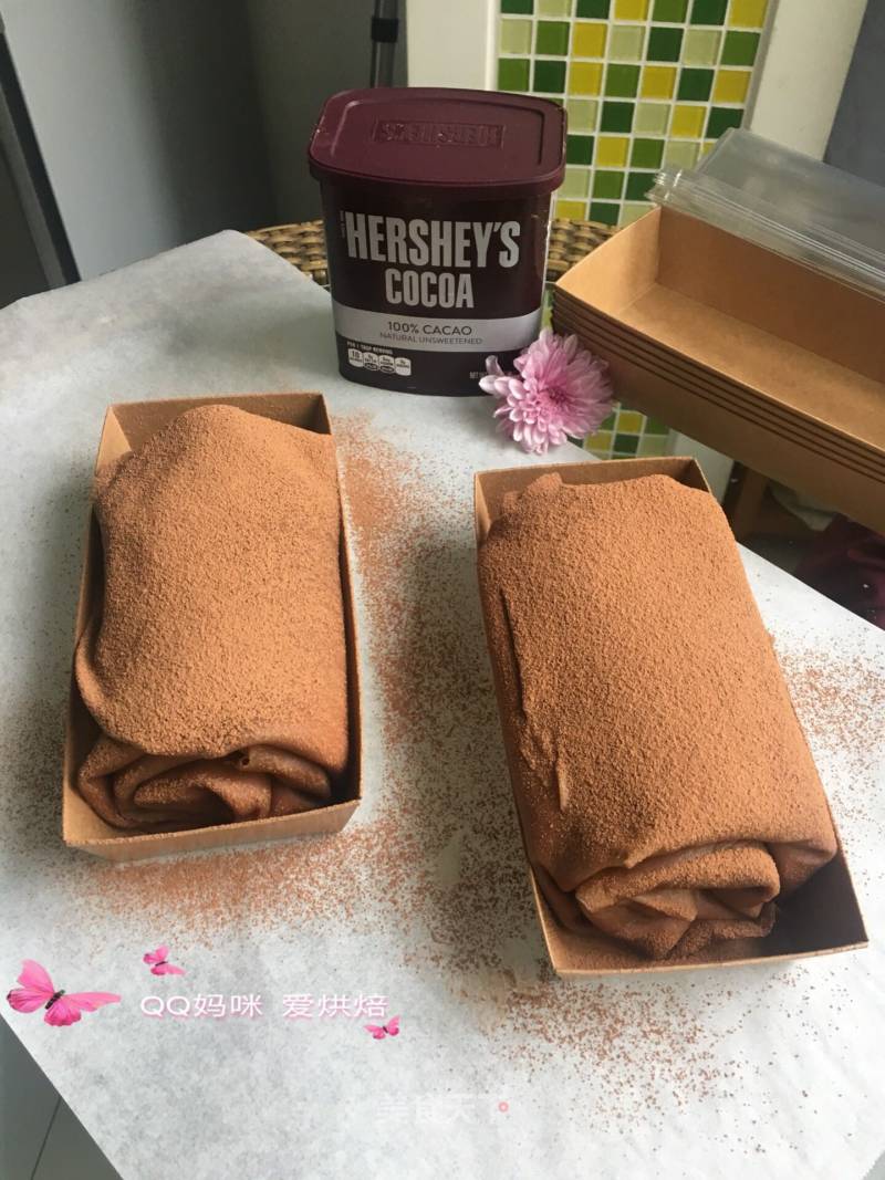 Net Red Cocoa Towel Roll recipe