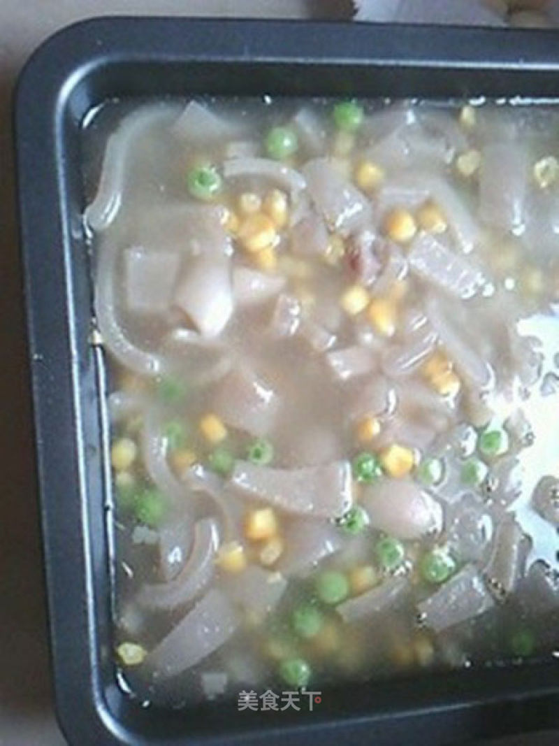 Corn Kernels Pig Skin Jelly recipe