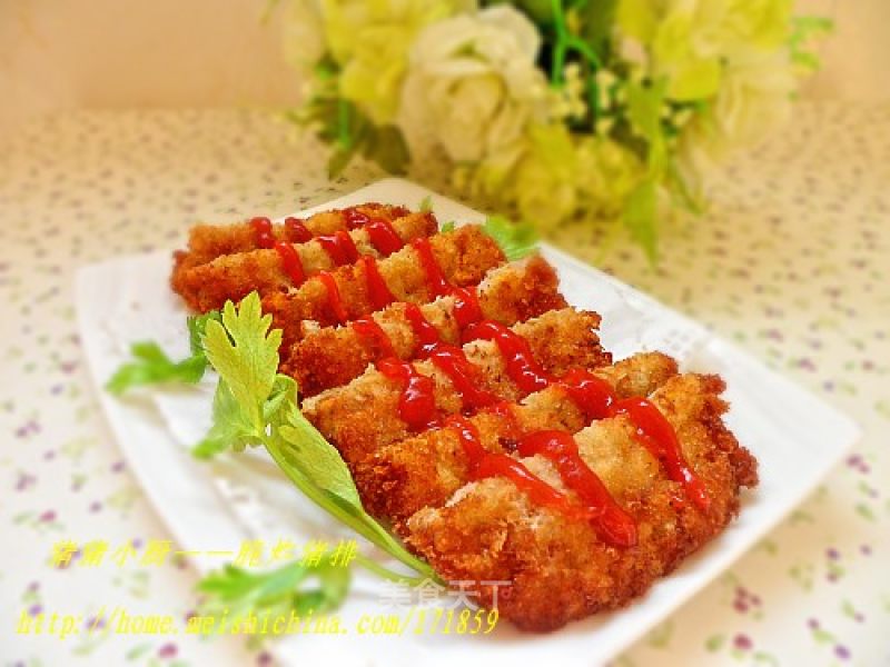 Crispy and Juicy-crispy Tonkatsu recipe