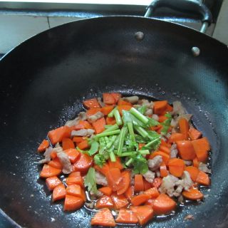 Carrot Fried Pork recipe