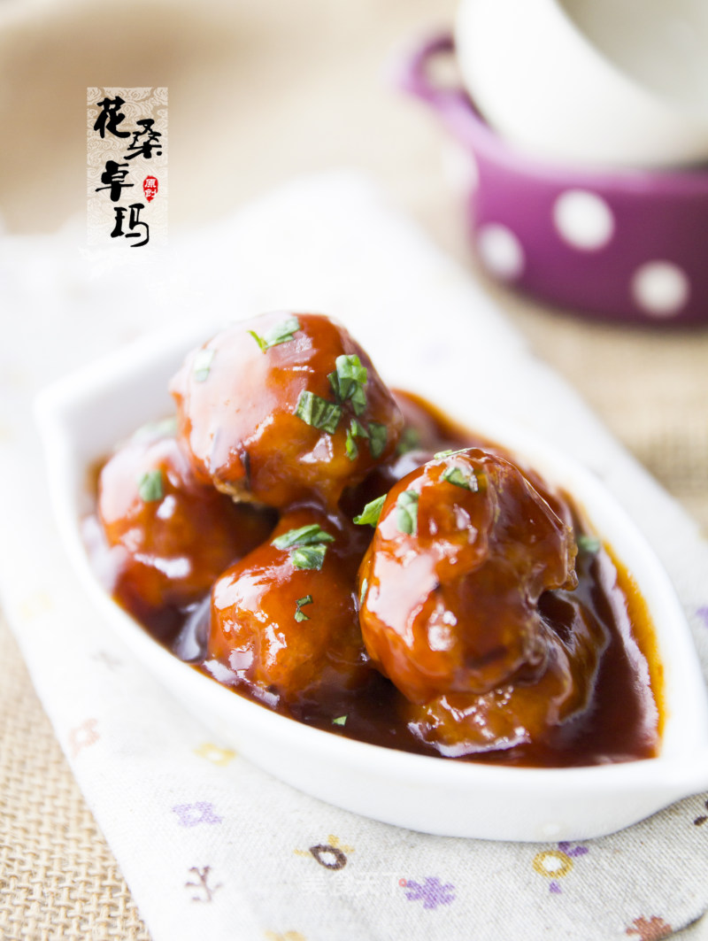Sweet and Sour, Good Taste-sweet and Sour Balls recipe