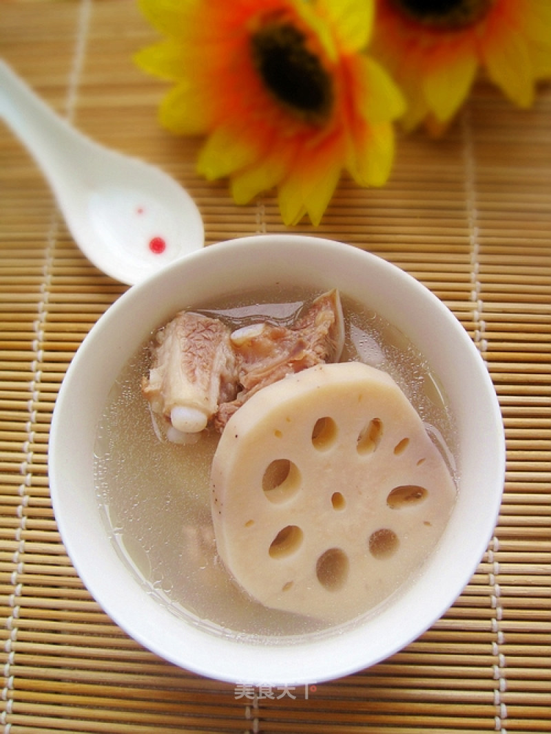 Lotus Root Pork Ribs Soup recipe