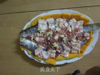 Steamed Pork Belly with Salted Fish recipe