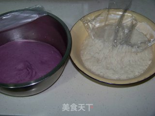 Purple Sweet Potato Custard Bun recipe