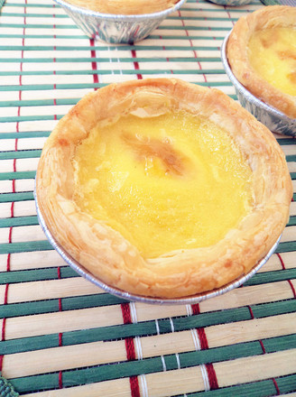 Yellow Peach Egg Tart recipe