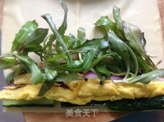 Wild Vegetable Tofu Roll recipe