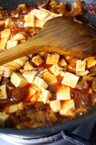 Mapo Beef Tendon Tofu recipe