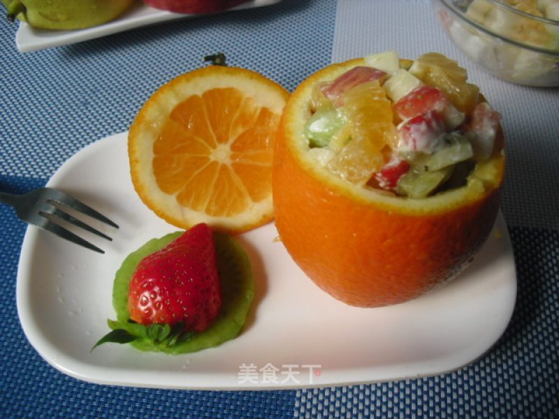 Salad Orange Cup recipe