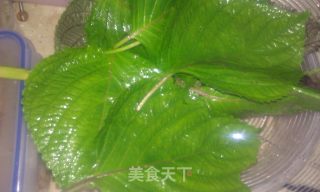 Double Purple Zhengyan Egg Skin Rice Roll-perilla Series 3 recipe