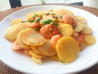 Shrimp Potato Chips recipe