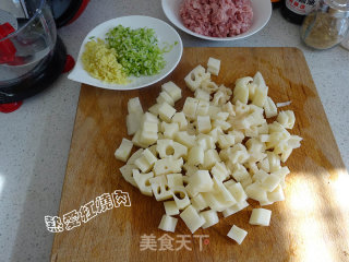 Lotus Root Meatballs recipe