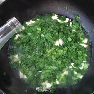 Cabbage Tofu Soup recipe