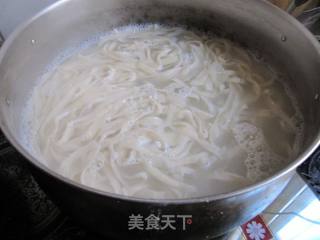 Hand-made Noodles with Mixed Sauce recipe